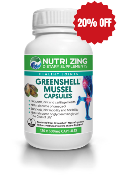 Greenshell&trade; Mussel Powder Capsules