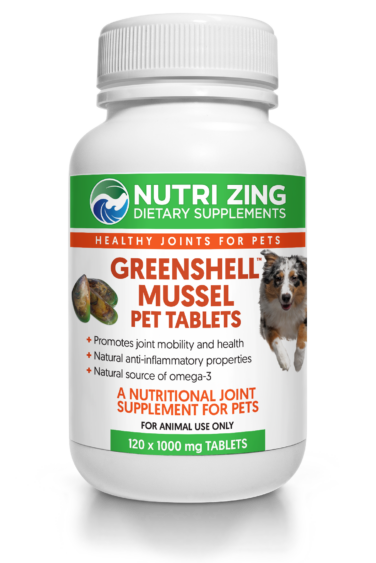 Nutri Zing Greenshell&trade; Mussel Pet Tablets